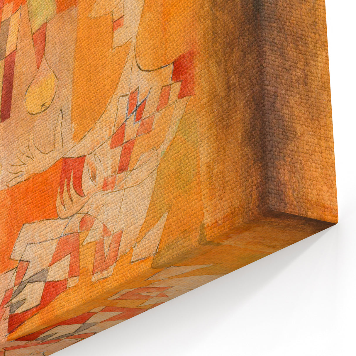 Modern Wall Art: Paul Klee’s Abstract The Man Under the Pear Tree