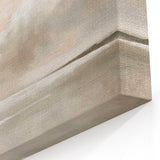 Modern Abstract Landscape Art - Soft Beige & Cream Canvas Wall Decor