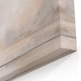 Minimalist Abstract Landscape Art - Soft Beige & Cream Canvas Decor