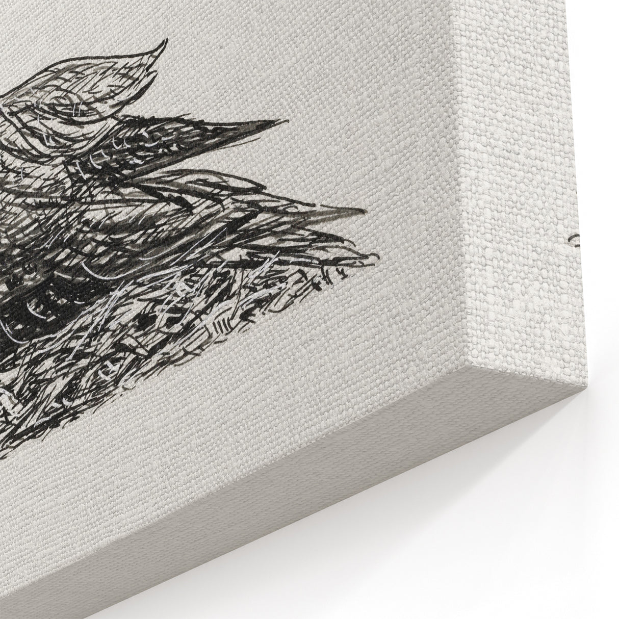 Modern Wall Art - Cormorant on Nest - Contemporary Minimalist Print