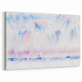 Minimalist Modern Wall Art - Bermuda Sky and Sea with Boats - Contemporary Art