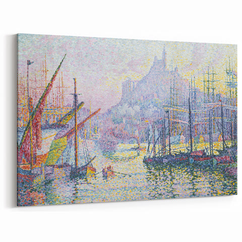 Contemporary Abstract Wall Art - Notre-Dame-de-la-Garde, Marseilles - Modern Decor