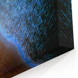 Ocean Breeze Abstract Art - Coastal Blue & Sand Textured Wall Decor