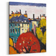 Modern Wall Art of Paris Cityscape - Vibrant Abstract Contemporary Art Print