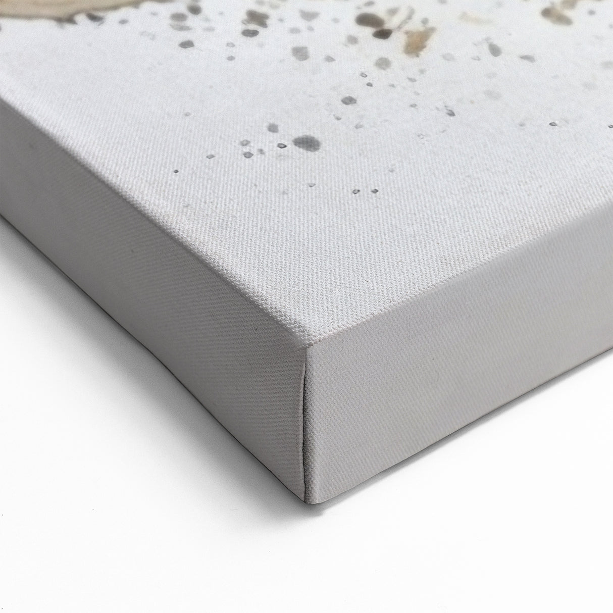 Artistic Nature Landscape - Golden Sun & Deep Blue Abstract Canvas Art