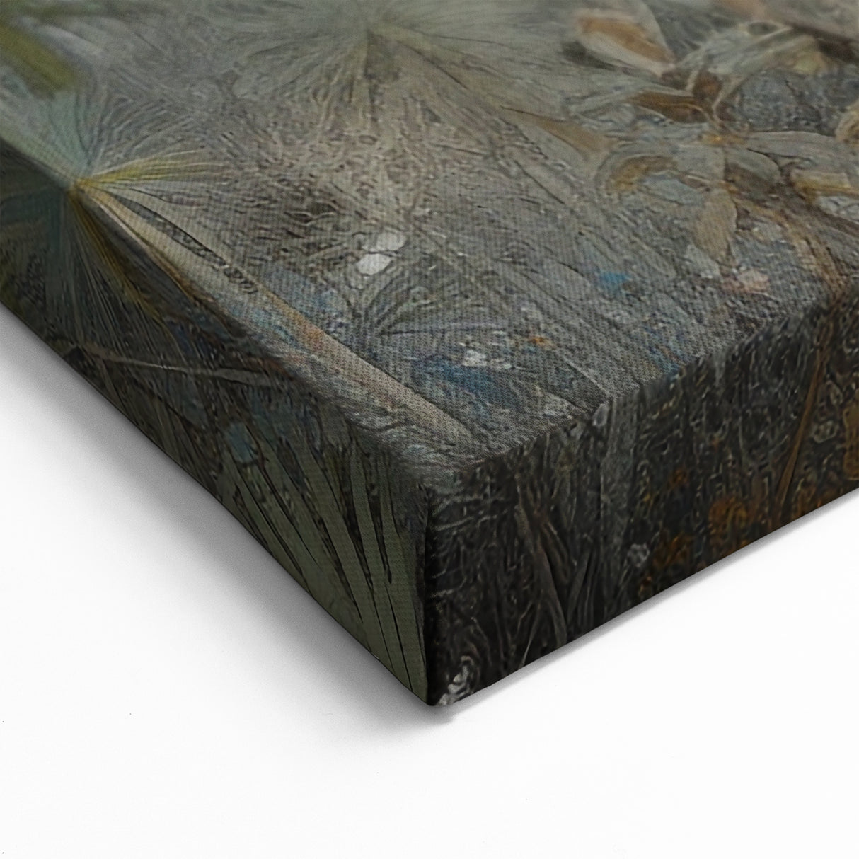 Dreamy Forest Landscape Art - Misty Palm Trees & Nature Canvas Decor