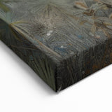 Dreamy Forest Landscape Art - Misty Palm Trees & Nature Canvas Decor