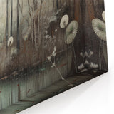 Mystical Forest Pond Art - Tranquil Greenery & Nature Wall Decor