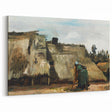 A Peasant Woman Digging - Rustic Impressionist Scene by Vincent van Gogh