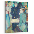 A Corner of the Moulin de la Galette - Parisian Scene by Toulouse-Lautrec