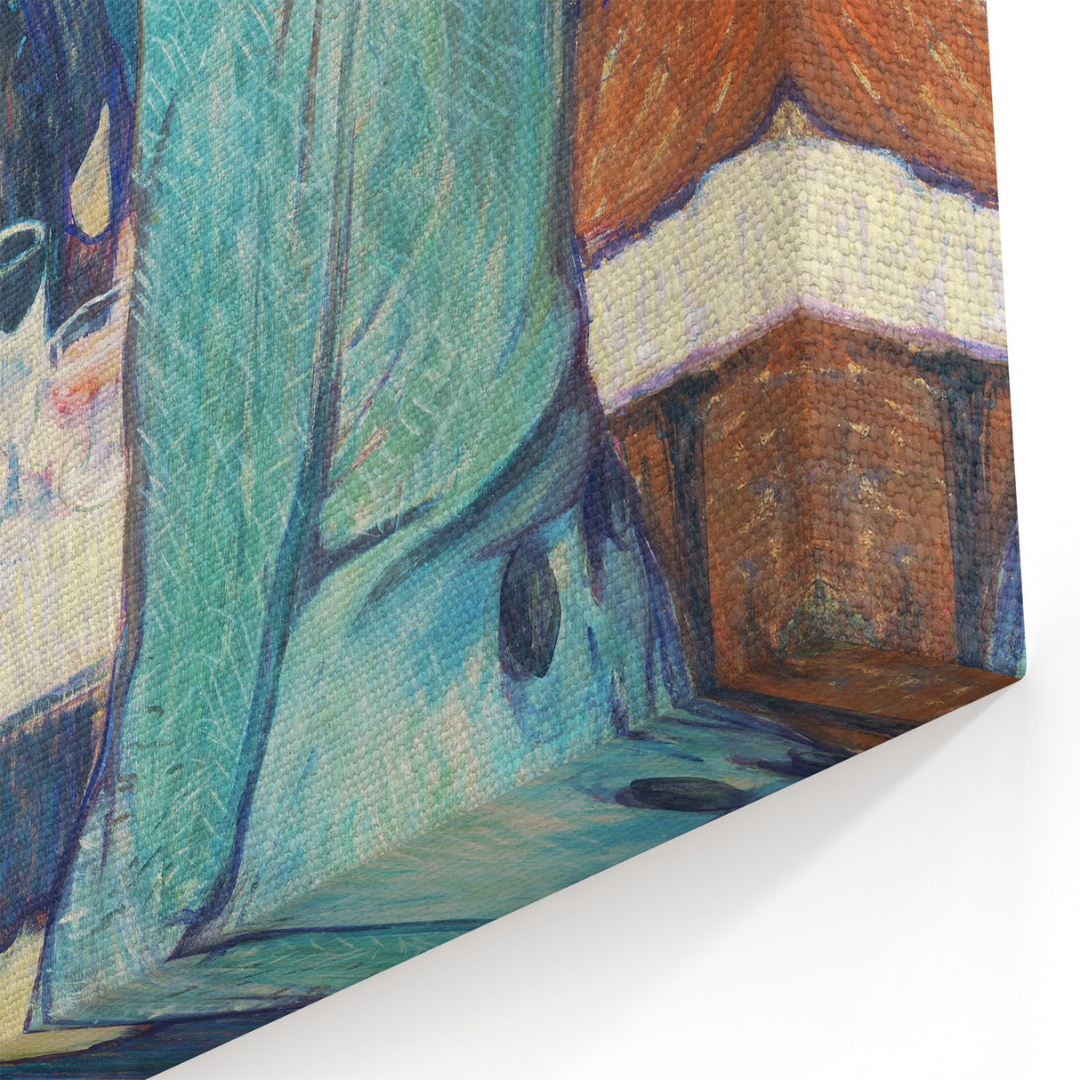 A Corner of the Moulin de la Galette - Parisian Scene by Toulouse-Lautrec