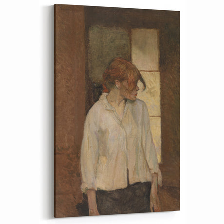 A Montrouge – Rosa La Rouge - Portrait by Toulouse-Lautrec