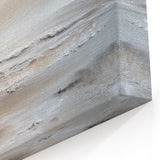 Calm Abstract Seascape Art - Neutral Toned Minimalist Landscape Canvas