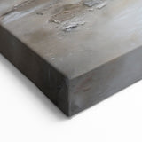 Calm Abstract Seascape Art - Neutral Toned Minimalist Landscape Canvas