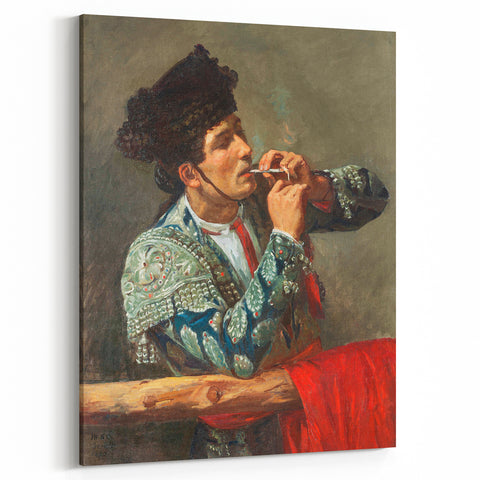 After the Bullfight - Spanish Matador Portrait by Mary Cassatt
