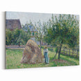 Apple Trees in Éragny, Sunny Morning - Idyllic Landscape by Camille Pissarro