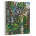 Modern Wall Art - Tranquil River Landscape - Contemporary Art Print