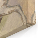Modern Wall Art - Dynamic Horse Sketch - Abstract Contemporary Art Print