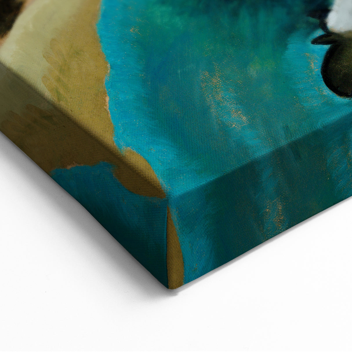 Modern Wall Art - Abstract Barnyard Fantasy - Contemporary Art Print