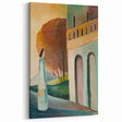 Modern Wall Art - Serene Palace Gate Scene - Contemporary Art Print