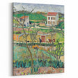 Modern Wall Art - Tranquil Rainy Landscape Scene - Nature Art Print