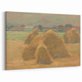 Modern Wall Art - Rustic Harvest Landscape - Peaceful Farm Scene Print