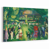 Vintage Tennis Art Print - Tennis at Newport by George Bellows, 1920