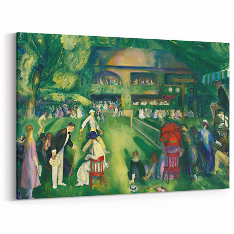 Vintage Tennis Art Print - Tennis at Newport by George Bellows, 1920