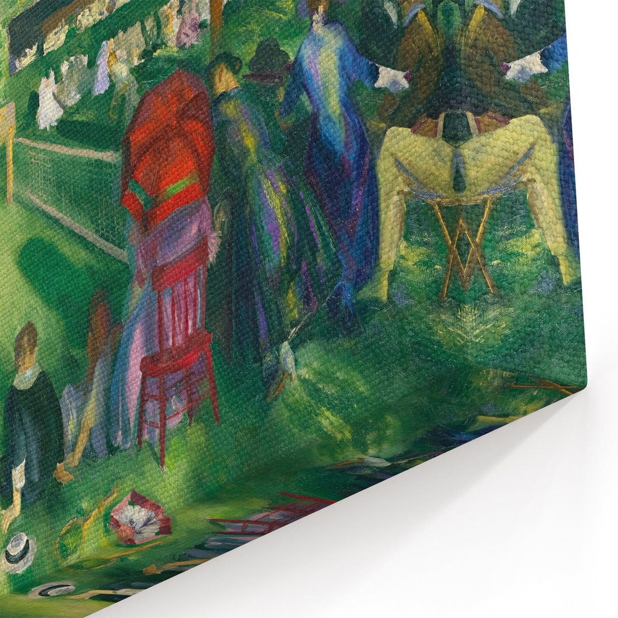 Vintage Tennis Art Print - Tennis at Newport by George Bellows, 1920