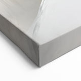 Serene Abstract Landscape - Neutral Gray and Black Modern Art Print