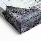 Modern Wall Art – Abstract Airy Landscape with Soft Pastel Accents