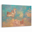 Chariot of Apollo Modern Wall Art - Ethereal Contemporary Decor Accent
