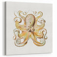 Vintage Octopus Illustration - Modern Wall Art with Marine Life Charm