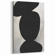 Minimalist Black and White Abstract Art - Bold Geometric Wall Decor