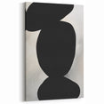 Minimalist Black and White Abstract Art - Bold Geometric Wall Decor