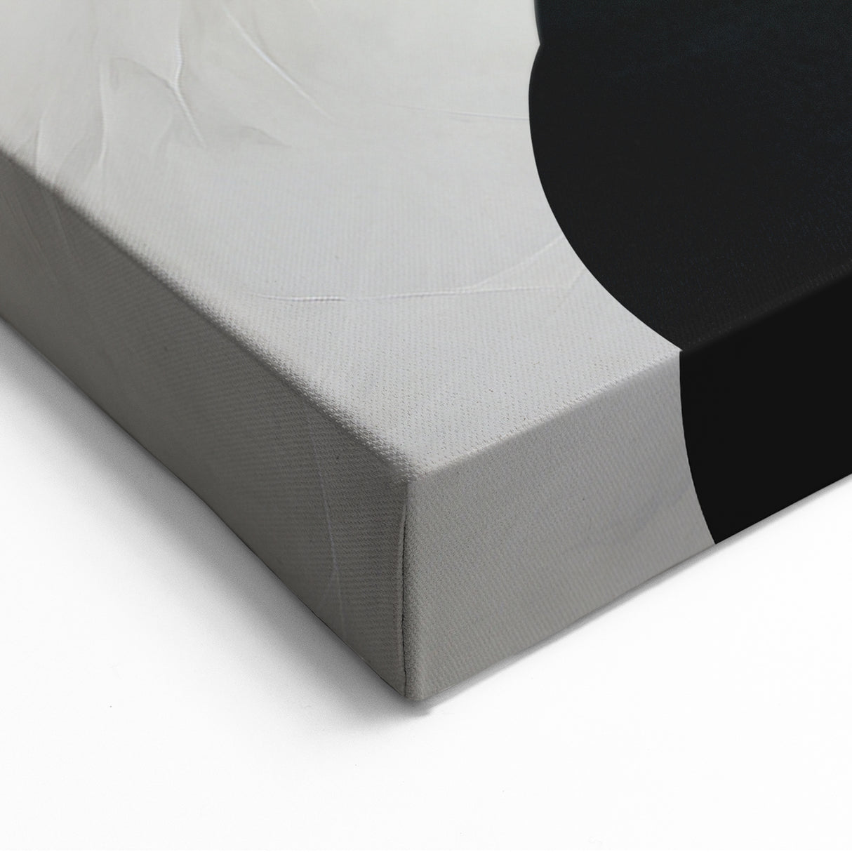 Minimalist Black and White Abstract Art - Bold Geometric Wall Decor