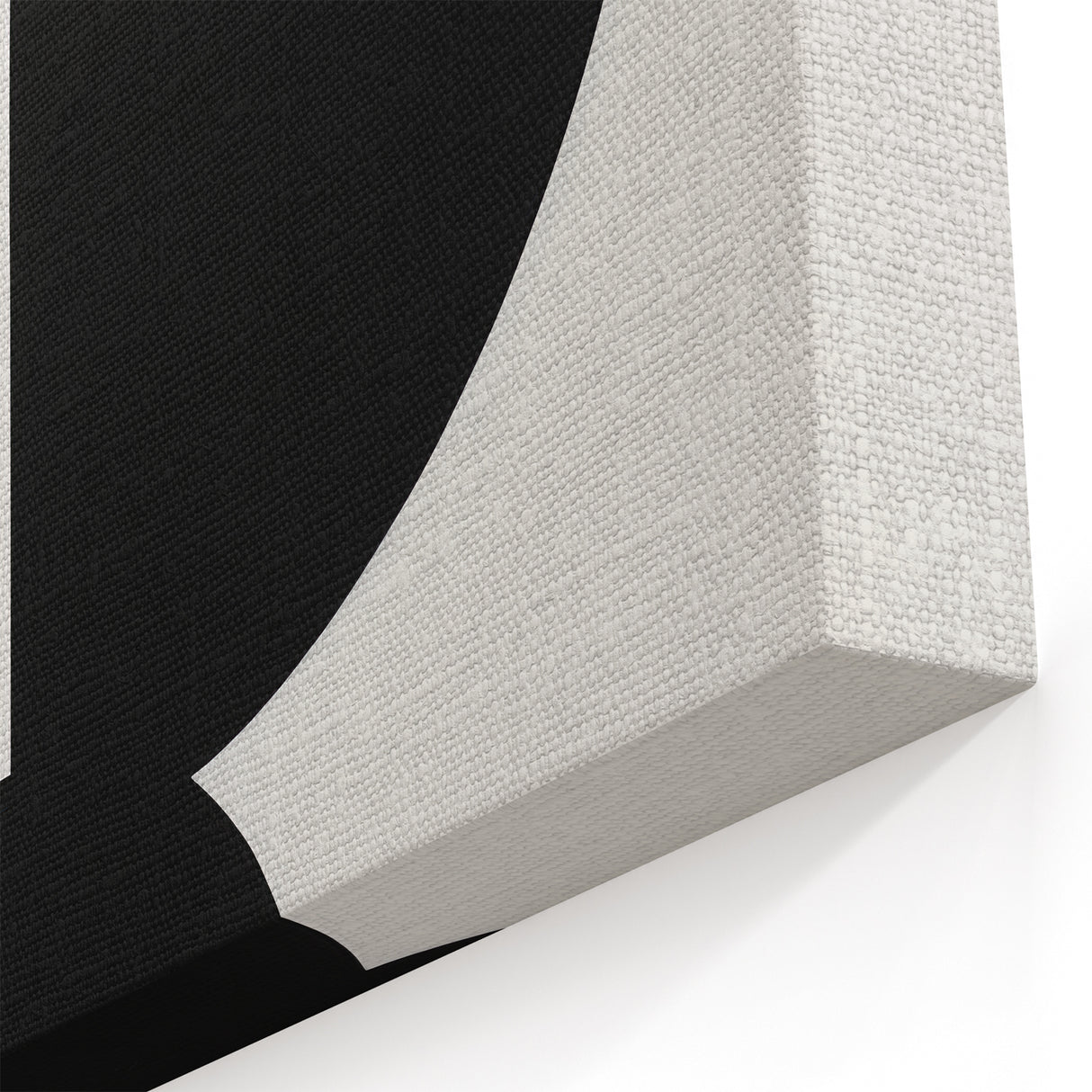 Minimalist Black and White Geometric Art - Bold Abstract Wall Decor