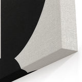 Minimalist Black and White Geometric Art - Bold Abstract Wall Decor