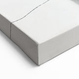 Minimalist Gray and White Abstract Art - Subtle Modern Wall Decor