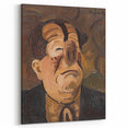 Expressive Clown Portrait - Modern Wall Art with Bold, Emotional Style