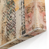 Geometric Abstract Architecture Art on Canvas – Urban Chic Wall Decor