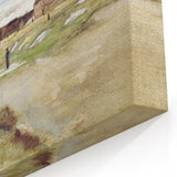 Impressionist Wall Art - Van Gogh's Bleaching Ground Landscape Print