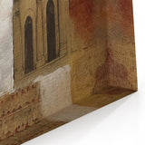 Minimalist Abstract Architecture Art Print – Elegant Wall Decor