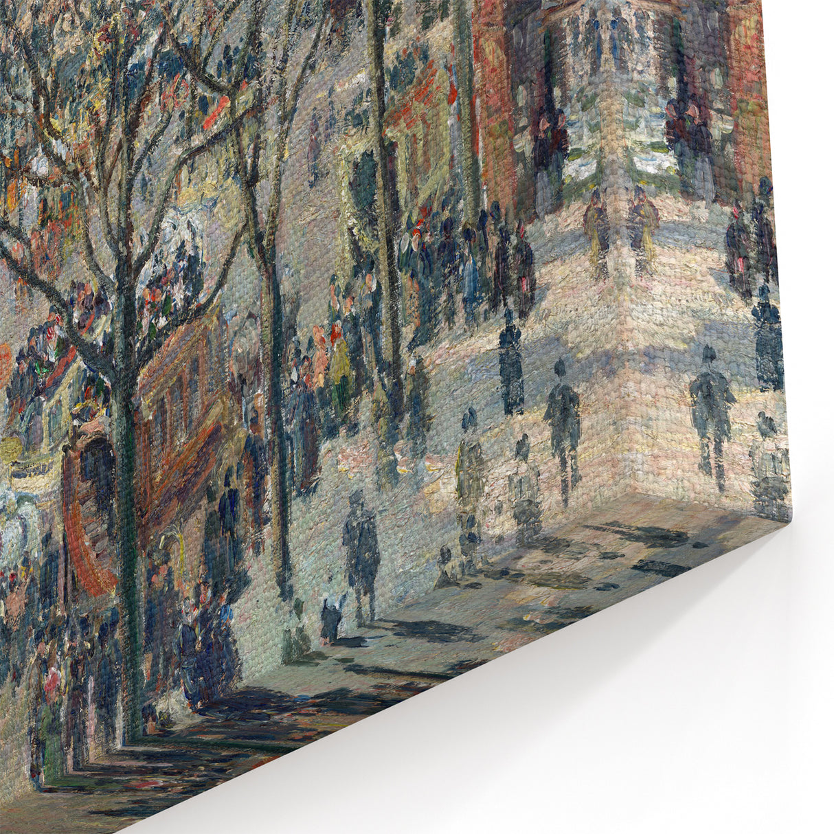 Impressionist Cityscape Wall Art - Pissarro's Boulevard in Sunlight