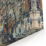 Impressionist Cityscape Wall Art - Pissarro's Boulevard in Sunlight
