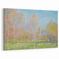 Impressionist Spring Landscape - Monet's Spring in Giverny, Framed Print