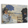 Impressionist Beach Scene - Monet's The Beach at Trouville, Print