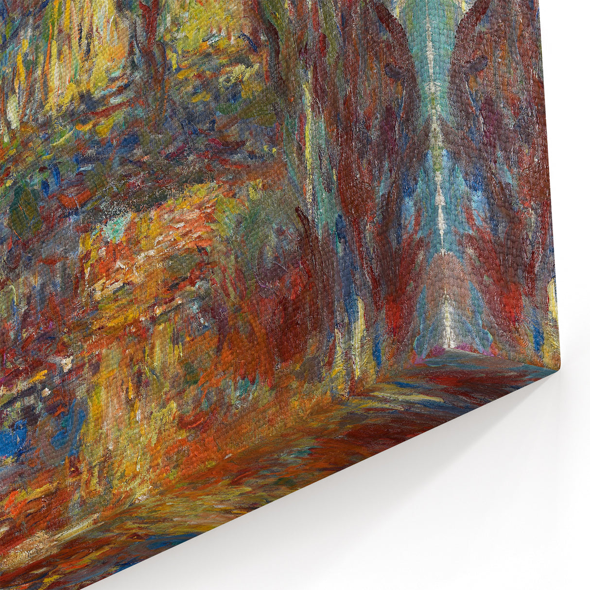 Claude Monet's The Japanese Footbridge - Impressionist Garden Art Print