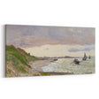 Claude Monet's The Seashore at Sainte-Adresse - Impressionist Print