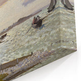 Claude Monet's The Seashore at Sainte-Adresse - Impressionist Print